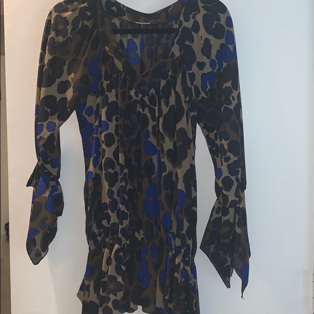 Roberto Cavalli Print Textured Blouse